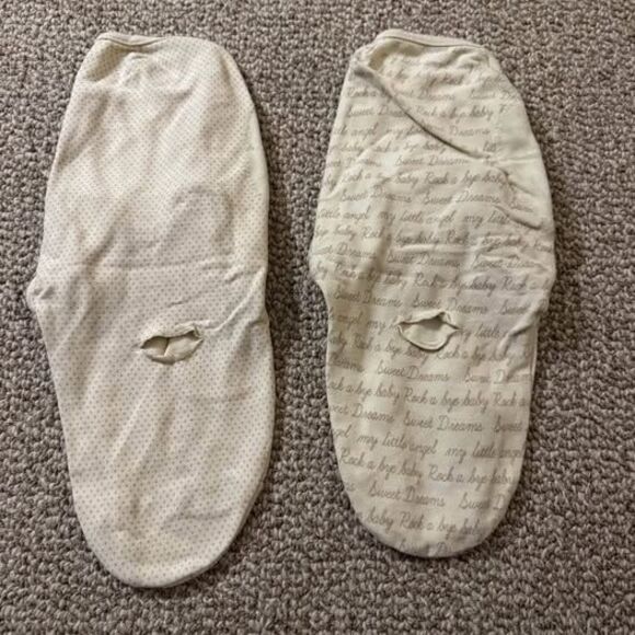 Bundle of 2 Summer SwaddleMe Infant Velcro Wrap Swaddles Size Small - Picture 2 of 5